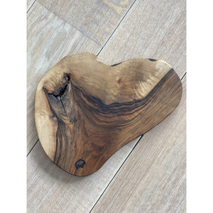Wooden serving board natural round - Petit Patsy