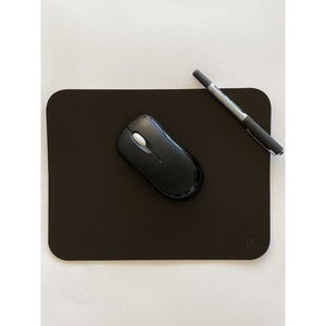 BLCK /CDR. Leather Mousepad Brown
