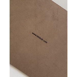 BLCK / CDR. Leather Mousepad Brown